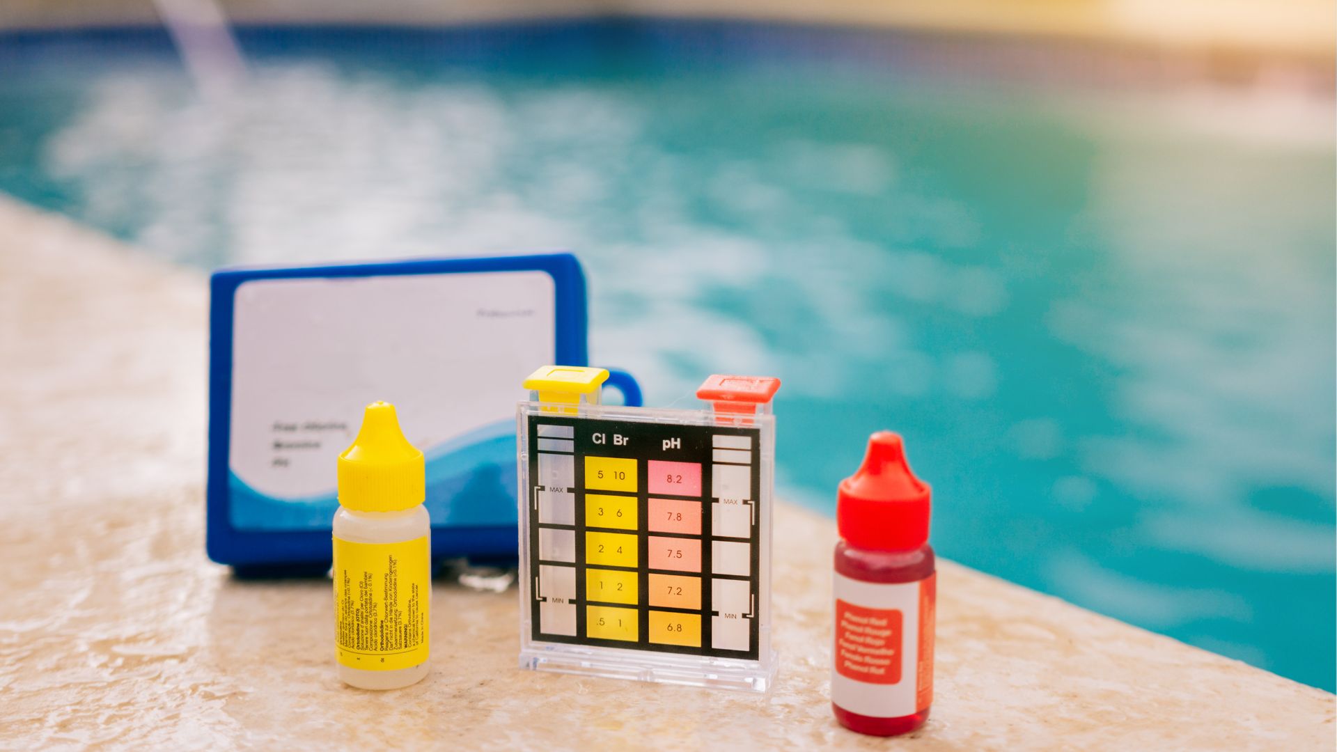 Mise en service et suivi des traitements chimiques piscine